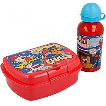 Sandwichera de Plástico Patrulla Canina Roja Junior 62311