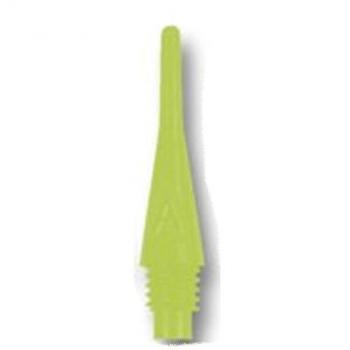 Bull's AXX Point corta suave puntas, puntas de dardo 6 mm Amarillo amarillo