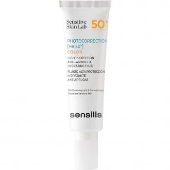 Sensilis Photocorrection HA 50+ High Protection and Anti-Wrinkle Tinted Fluid SPF50+ 40mL