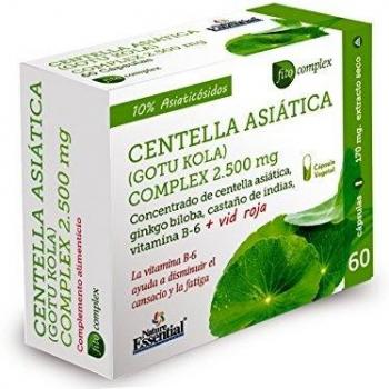 Nature Essential Centella Asiatica Complex - 2500mg, 60 Cápsulas