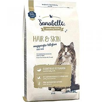 Sanabelle Hair & Skin | Alimento Seco para Gatos Adultos de Todas las Razas | Formulado para Promover un Pelaje y Piel Saludables 2500 g