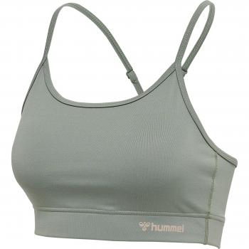 Hummel Women's XL Padded Sports Bra Chipo in Lily Pad Green