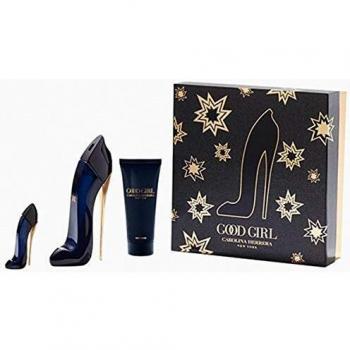 Carolina herrera goodgirl eau de parfum 80ml + leche corporal 100ml + eau de parfum 7ml