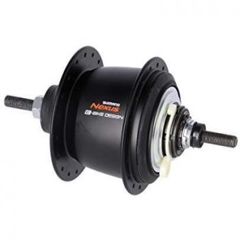 Shimano Unisex - Adultos Nexus Sgc70005V V-BR Bujes de Rueda Negro 36 Hoyos