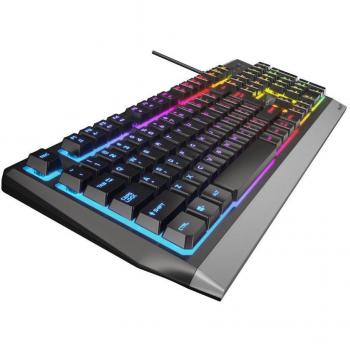 GENESIS RHOD 300 RGB - Teclado para gaming USB QWERTY Negro