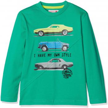 Bóboli 504133, Camiseta de Manga Larga para Niños, Verde
