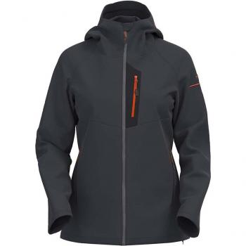 Chaqueta Cortavientos Ternua Errobi Gris para Mujer