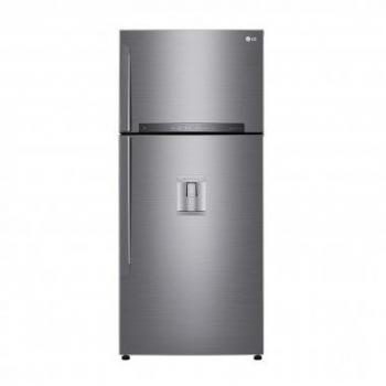 Frigorífico LG Doble Puerta 509L No Frost Clase E Wi-Fi Dispenser Agua Inox GTF744PZPED