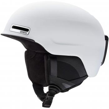 Smith Adultos Casco AD Maze, otoño/Invierno, Unisex, Color Blanco - Blanco Mate, tamaño 51-55 cm