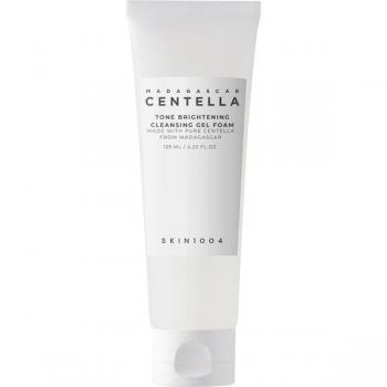 SKIN1004 Madagascar Centella Tone Brightening Cleansing Gel Foam 125ml - Foaming cleansing gel for radiance and hydration, suitable for all skin types