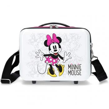 Disney Neceser de viaje, 29 cm, 9.14 litros Enjoy The Day, color Rosa