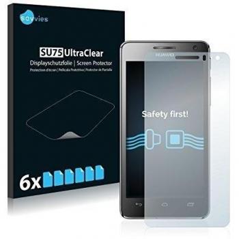 savvies Protector Pantalla Compatible con Huawei Ascend G615 U9508