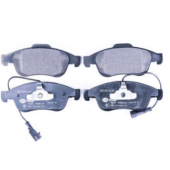 HELLA 8DB 355 015-521 Brake Pad Set, disc brake - T2009