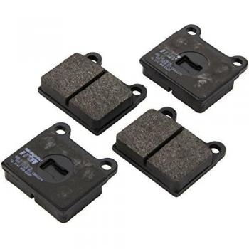 Pastillas de freno TRW GDB648, Juego de 4 unidades, para vehículos VOLKSWAGEN (Golf, Passat, Scirocco, Polo, Santana, Jetta, Derby) y AUDI (80, 50