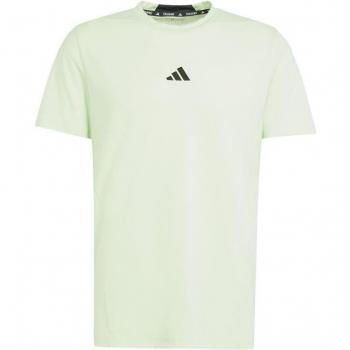 Camiseta Adidas Essentials D4T Hombre Verde (modelo IS3813)