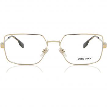 Burberry BE1380 1109 Men's Eyeglasses Gold Size 54 - Blue Light Block Available