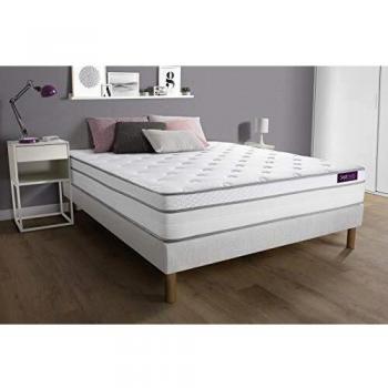 Colchón 160x200cm Memo Luxe con Muelles Ensacados y Espuma Viscoelástica - 5 Zonas de Confort y Máxima Espesor (26 cm)