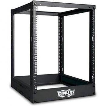 Tripp Lite 13U 4-Post Open Frame Rack Cabinet Square Holes 453 kgs Capacity