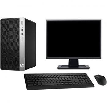 HP PC Torre ProDesk 400 G4 MT - Pantalla de 22 pulgadas i3-6100 RAM de 16 GB SSD de 2 TB Windows 10 WiFi