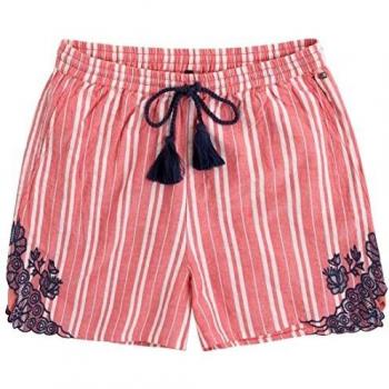 Pepe Jeans FLO PL800708 Pantalones Cortos, Rojo