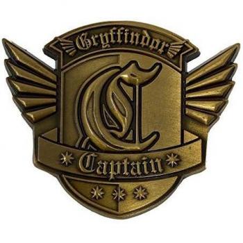 Placa Capitán Quidditch - Insignia de Metal de Edición Limitada de Harry Potter