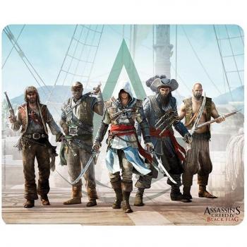 Assassins Creed - Ratón - Alfombrilla para ratón - Black Flag - Edward - 23 x 19 cm