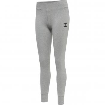 Leggings de algodón Hummel Move Grid para mujer con diseño ajustado, tejido suave y transpirable, cintura elástica, ideal para actividades deportivas y uso diario