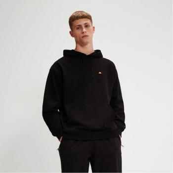 Sudadera Ellesse Negra con Capucha y Manga Larga - Diseño Sencillo