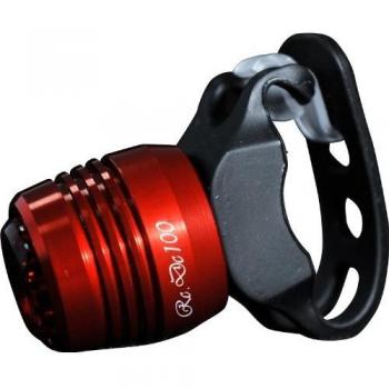 Barbieri Luxe - Luz Trasera para Bicicleta, Color Rojo