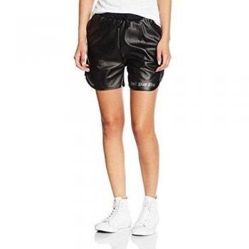 Happiness Logomania Streetstyle-Kim, Short para Mujer, Negro