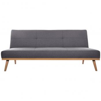 Sofá-cama gris oscuro 182x80x80cm 'Dohan'