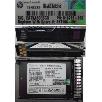 Unidad de Estado Sólido HPE 2.5 480 GB SATA Hot-Plug