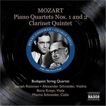 Cuartetos Piano N.1 Y 2 -Szell,Godman- - George Szell Budapest String Quartet Benny Goodman