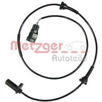 Sensor ABS METZGER 0900597 - Sensor de velocidad de rueda, compatible con diversos modelos de vehículos, fabricado por METZGER, diseñado para garantizar un rendimiento óptimo del sistema de frenos antibloqueo (ABS), alta
