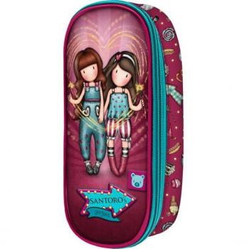 Portatodo con Cremallera Gorjuss™ Fairground 'Fireworks'