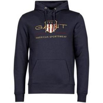 Gant Jersey ARCHIVE SHIELD HOODIE - Sudadera con capucha y logotipo para hombre