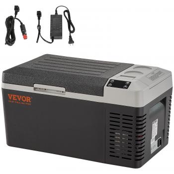 Nevera Frigorífico Congelador Portátil VEVOR 20L Compresor -20ºC para Camping y Aire Libre