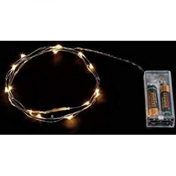 Guirca Hilo de 1 MTS. 10 Led Blanco Cálido