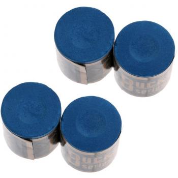 MagiDeal 4 Piezas de Tiza de Taco de Billar Punta Azul