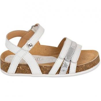Chetto Sandalia Bios Piel de Cabra Blanca - Estilo y Comodidad, Material: Piel de cabra, Color: Blanco, Tipo: Sandalia
