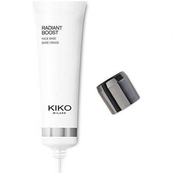 KIKO Milano Radiant Boost Face Base | Base iluminadora y perfeccionadora para el rostro: revitaliza la tez con un toque de luz