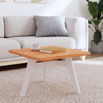 Tablero cuadrado de madera maciza de haya 60x60x2,5 cm