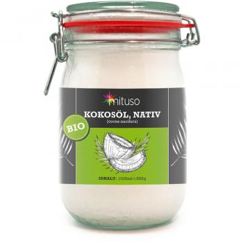 Aceite de coco orgánico mituso, virgen, 1 paquete