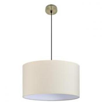 Colgante Dori 3xe27 Cuero Beige Sin Difusor 50x50 Cm