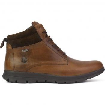 Botines de hombre de piel en marrón - Coronel Tapiocca C2198-8