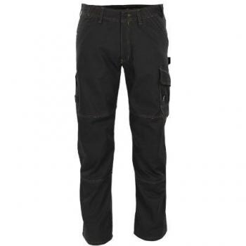 Pantalones de Trabajo Mascot Young 05279 con Bolsillos Amplios en Muslos - Color Antracita Oscuro (L32W38.5)