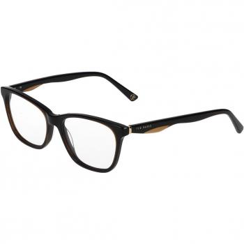 Ted Baker TB9238 122 Armazones para Mujer Negros, Lentes Recetados Para Mujer Negros, Gafas Recetadas para Mujer Negras
