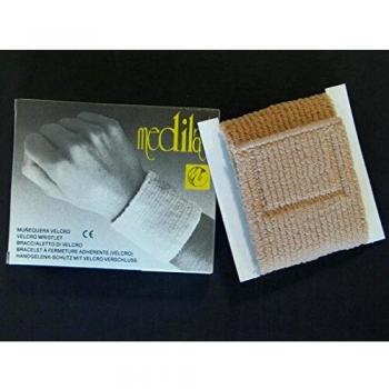Muñeq Medilast Velcro Gde Blanca 811