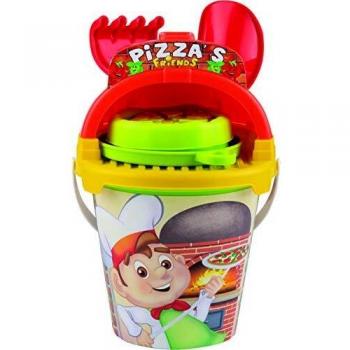 Simba Juego de Cubos para Pizza, Multicolor