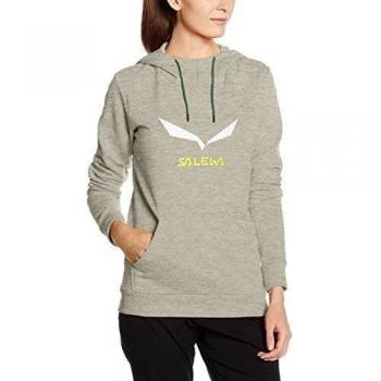 Salewa Solidlogo 2 Co W Hdy - Sudadera para mujer, color gris, talla 44/38